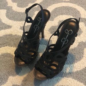 Black platform Heels